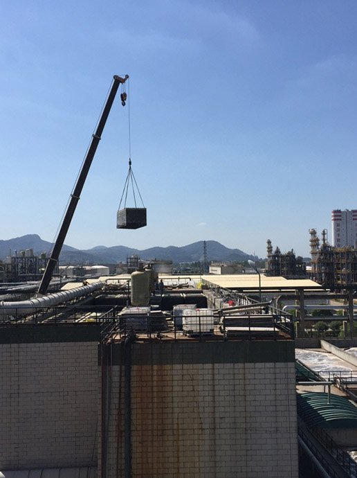 江西某造紙有限公司污水站一期EGSB厭氧反應(yīng)器維修項目